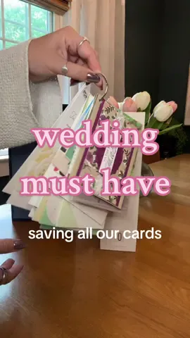 My friend gave me this organization box for all my wedding keepsakes and I’m so glad I have a special place to save these 🥹 #weddinghacks #bridetobe #bridaltiktok #weddingtiktok #weddingtok #weddingplanning #postwedding 