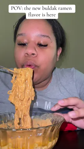 NEW BULDAK RAMEN FLAVOR IS HERE 🙂‍↔️ #fypシ #fy #fypシ゚viral #fyp #krunchwitky #foryoupage #foru #big #bigback #relatable #trendingtiktok #trending #BlackTikTok #satisfying #blackgirltiktok #asmr #asmrsounds #share #plussize #noodles #new #samyangnoodles #business #spicy 