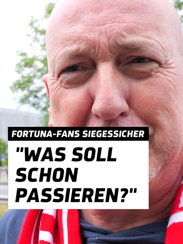 Sag mir, dass du siegessicher bist, ohne mir zu sagen, dass du siegessicher bist. Fortuna-Fans so: Hold my Aufstiegs-Bier 🍺 #sport1 #sport1news #düsseldorf #bochum #fans #relegation #fußball