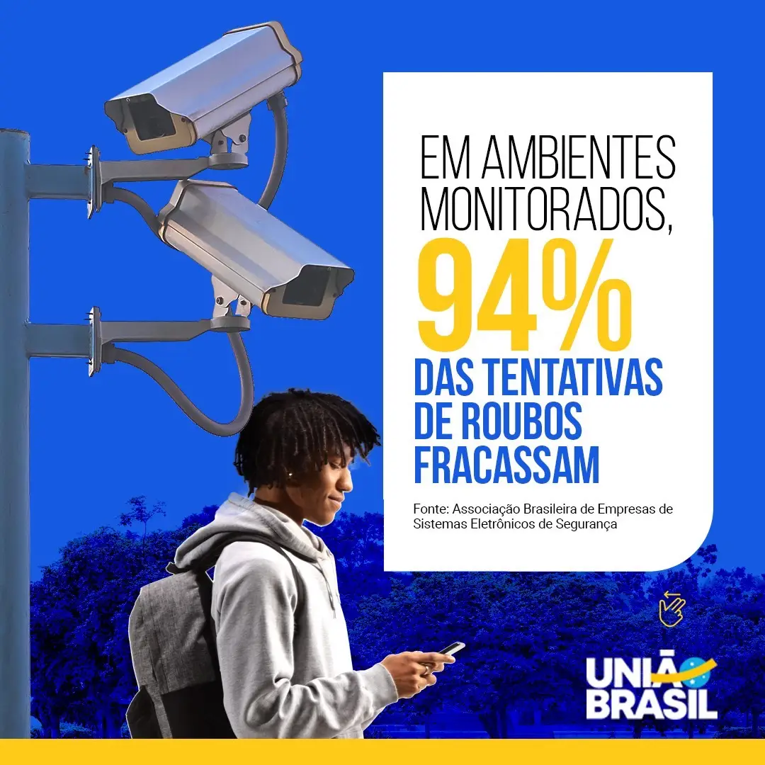 A violência urbana está enraizada em muitas cidades país afora. Uma pesquisa do Data Folha revelou que 64% dos entrevistados têm medo de sair às ruas durante a noite. Apresentei o PL 44/2024, projeto que propõe aos órgãos de segurança pública a responsabilidade para instalação de câmeras de monitoramento nas ruas brasileiras. O #ModoUnião trabalha para proteger nossa gente.