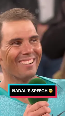 Nadal 🥹❤️‍🩹 #RolandGarros #SportsTikTok #Nadal #RafaelNadal #RolandGarros2024 