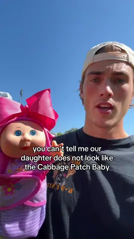 I swear they are literally TWINS!! the same rosy cheeks 🥹🥹 #baby #babygirl #newborn #dadsoftiktok 