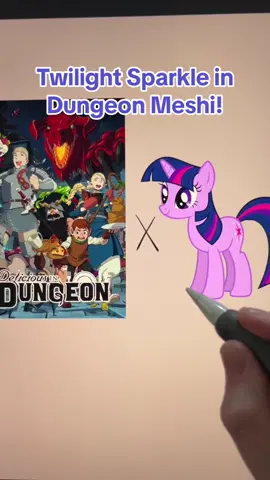 Since so many people were confused why I hadn’t done twilight, I thought I would remake the video and post it so that it was in the same format as all the others! Once i get the ability to make playlists i will definitely be puting them all in one #mlp #dungeonmeshi #mylittlepony #anime #art #artmeme #darkhumor #mylittleponyfriendshipismagic #dungeonmeshianime #deliciousindungeon #digitalart #digitalartist #twilightsparkle #twilightmlp 