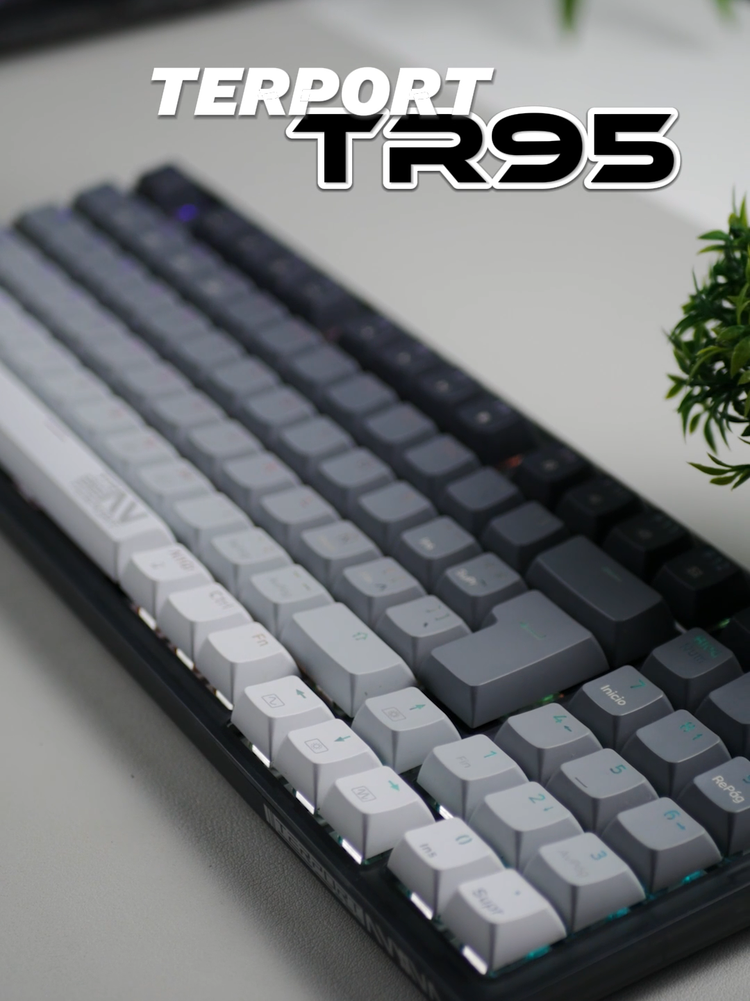 El mejor teclado inhalambrico de tamaño completo: Terport TR95 ⌨️