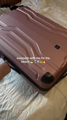 Forever an overpacker 💅🏼 #packwithmeforvacation #beachoutfits #overpacking #overpacker #overpackwithme #beachskincare #vacationskincare #travelproducts #travelessentials #travelwithme #packwithme #beachtrip #tripessentials 