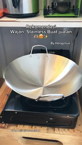 Wajan stainlessnya bagus 🫶🏼😍🙌🏻 rekomend buat yg mau cari  #wajanstainless #wajan #wajanantilengket #wajanmurah #wajanpenggorengan #wajanviral #hongzhuo #fyp #lewatberanda #foryou #jualan 
