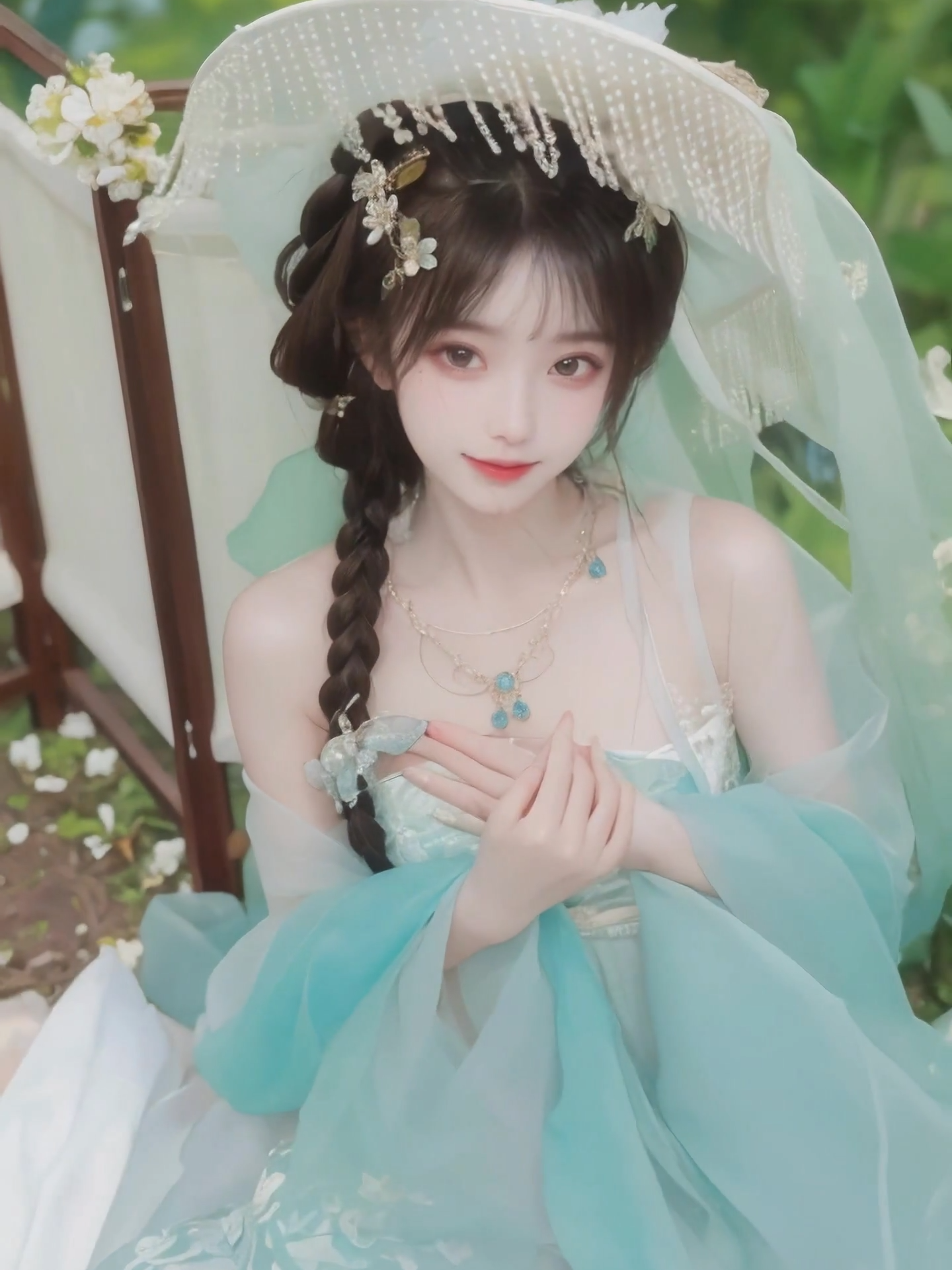 If you met a wild fairy on the roadside, what would you ____? #fairy #hanfu #cutegirl