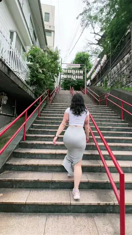 I found THE stairs from Your Name ❤️ Did you watch this movie? #yourname #kiminonawa #japan #tokyo 