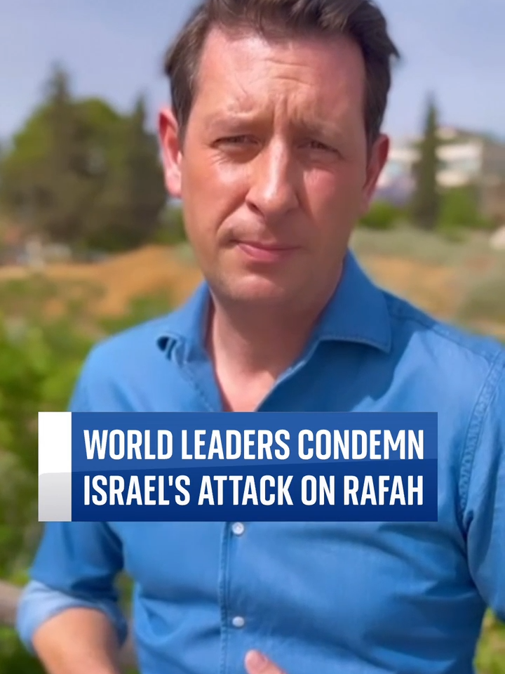 Israel's deadly attack on Rafah was condemned by the international community, including Emmanuel Macron and the UN secretary-general.  Sky's Middle East correspondent Alistair Bunkall explains. #Rafah #Palestine #Israel #Hamas #War #Attack #Condemn