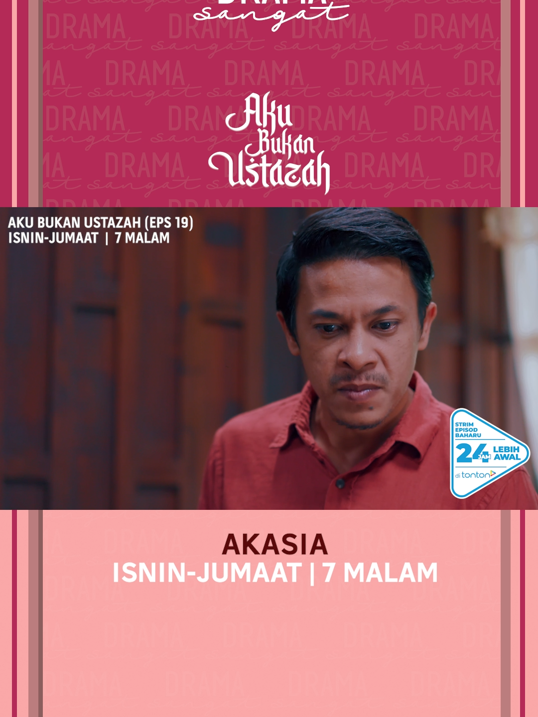 Panasnya hati Min tengok Omar ni! 😡🔥 ▶️ #AkuBukanUstazah -> Isnin-Jumaat -> 7malam di TV3! Korang boleh strim episod baharu #AkuBukanUstazah 24 jam lebih awal di Tonton! FENOMENA TERBAHARU AKASIA! ISTIMEWA HANYA RM20 UNTUK 3 BULAN DENGAN KOD DISKAUN TONTONABU20 Dibintangi oleh : @eryshaemyra @hairiwut @zahiriladzim Dibantu oleh : @haneesyahanee @husnamustaffa @shazabae_ @qistinakhaled @fikhreebakar @danial_dashuki @ahmadsyafiq_79 @syadmutalib @razak_ahmad67 @fadilahmansor @azharbsulaiman @masanizan1 Arahah : @ayidonara Terbitan : @globalstationsb @aliaramly @adilaramly #DramaSangat #tv3malaysia #Akasia #AkuBukanUstazah