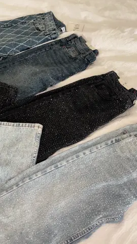 🪩🤍#glitterjeans #glitzerjeans #zara #zarajeans 