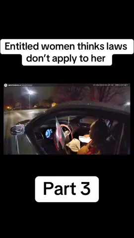 Entitled women thinks laws don’t apply to her. #cops #fypシ゚viral #copsoftiktok ##fypage 