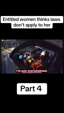 Entitled women thinks laws don’t apply to her. #cops #fypシ゚viral #copsoftiktok #fypage 