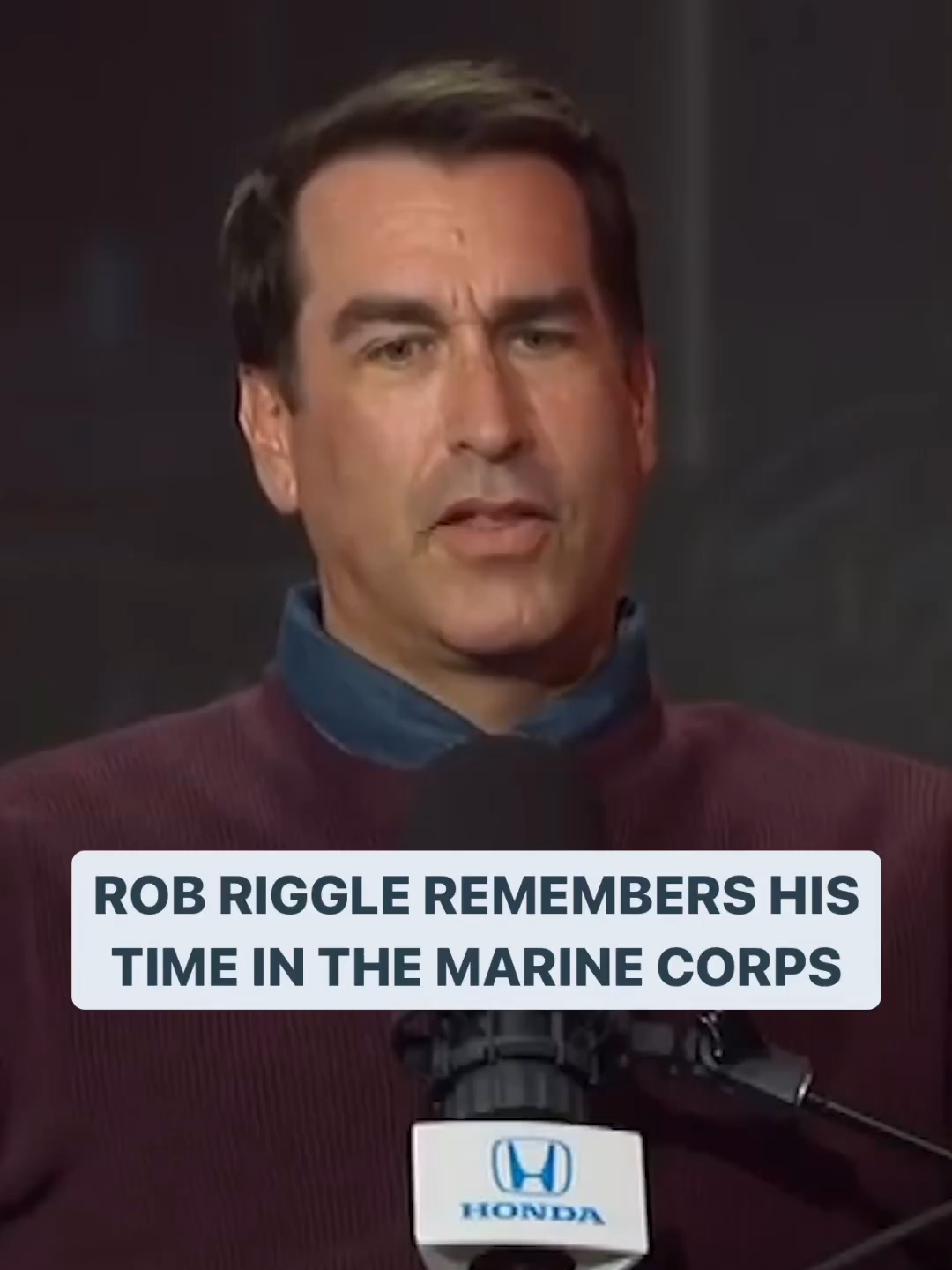 In 2018 we had Rob Riggle on the show and he remembered his time in the Marines before his acting career… #robriggle #marines #memorialday #marinecorps