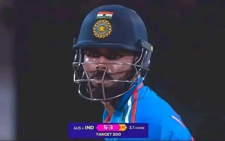 Virat Kohli once said-“Honestly, when I was a kid, I used to watch the Indian team play and when they would lose, I would go to sleep believing that if i had the jersey on,I would have done it