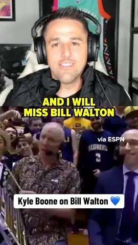 “I will miss Bill Walton in college basketball. … The world is a slightly worse place because he’s not here anymore.” #collegebasketball #cbb #billwalton 