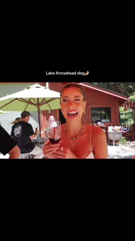 We love a wine drunk🍷🙂‍↕️ #youtube #Vlog #lakeareowhead 