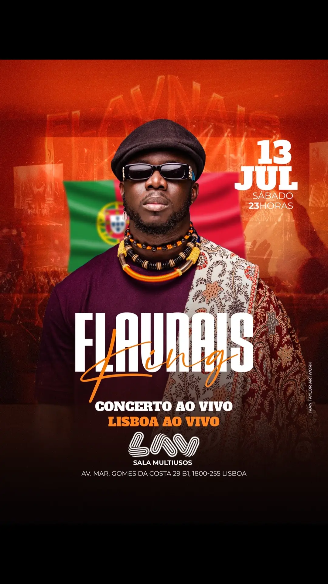 LISBOA AO VIVO!!!!! Sala Multiuso, concerto ao vivo!! 🇬🇼🇬🇼 Cartaz com os convidados para breve🔥🔥🔥   DIA 13 DE JULHO 23H, o bilhete já está disponível, link na bio *100 primeiros a comprar bilhete ganham uma camisola FDB* 🇬🇼🇬🇼!!🇬🇼🇬🇼 Na percisa di mindjeris bideras ku na bai bindi candja ku badjiki kil dia !! #fidjusdibidera  ##PKB  #fidjusdeguinebissau  #guinebissau 