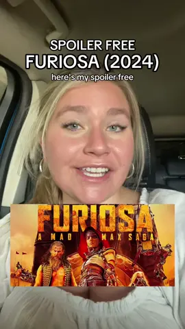 Furiosa was everything I wanted and more #spoilerfree #furiosa #anyataylorjoy #madmax #filmtok #moviereview #movierecommendation 