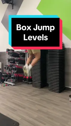 Box jump levels #jump #boxjump #verticaljump 