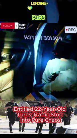 Entitled 22-Year-Old Turns Traffic Stop Into P5 #cops #copsoftiktok #usa