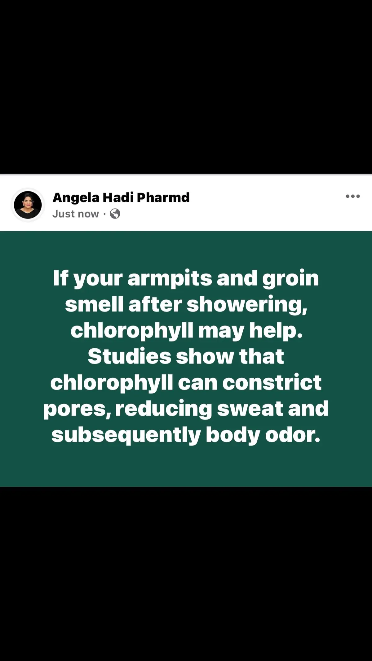 #Chlorophyll #BodyOrder #BO #sweating #FYP #ForYourPage #SmellyArmpits #NowYouKnow #TheMoreYouKnow