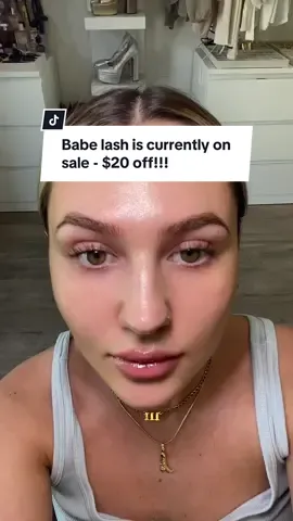 $20 off is an insane deal for this lash serum! Its one of my everyday products and I’m on my third bottle! It’s too good! #babelashserum #babelash #eyelashserum #besteyelashserum 