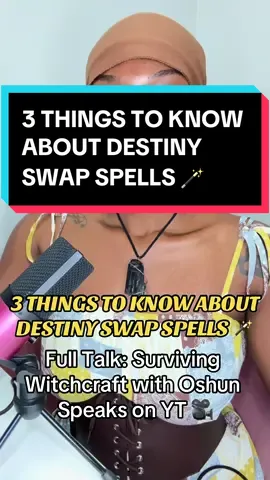 Surviving Witchcraft with Oshun Speaks on YT #witchtok #witchcraft #witchesoftiktok 