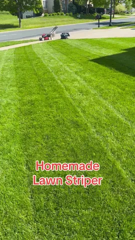 Lawn Striping Kit - Lawn - Baseball Field - Golf Course Lawn - Grass - Mowing - #tips #savings #lawncare #mowing #tutorial #DIY 