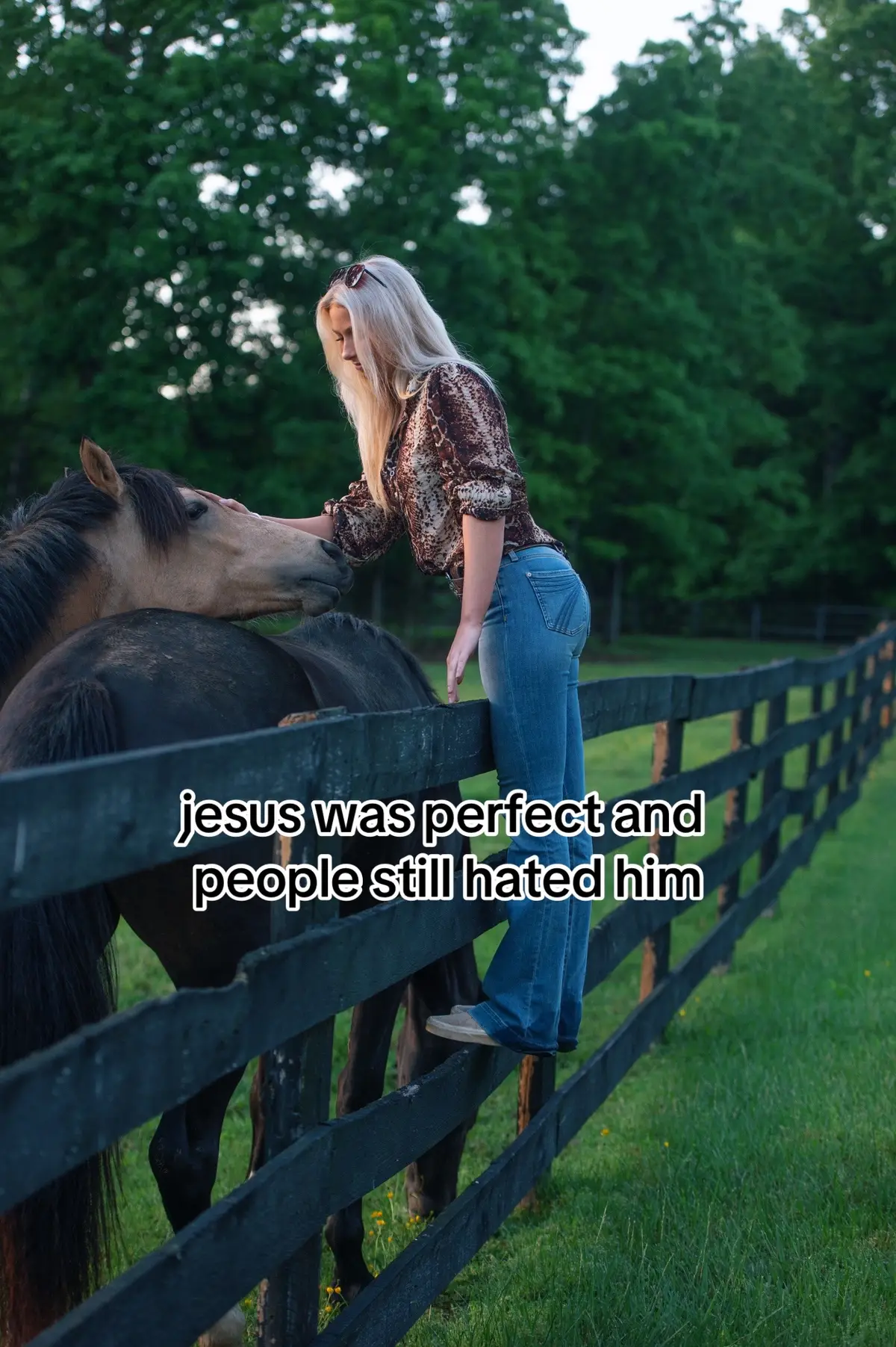 #westernfashion #fypシ #christian #blonde #sevenjeans #foryourpage #God 