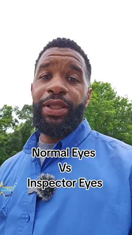 Normal Eyes VS Inspector Eyes #thataintright #homeinspection #newconstruction #fyp 