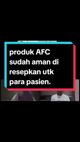 AFC perusahaan farmasi. utk para medis sudah bisa meresepkan produk AFC ke pasien. Krn produk AFC sudah terdaftar di MIMS. #sopsubarashi #utsukushhii 