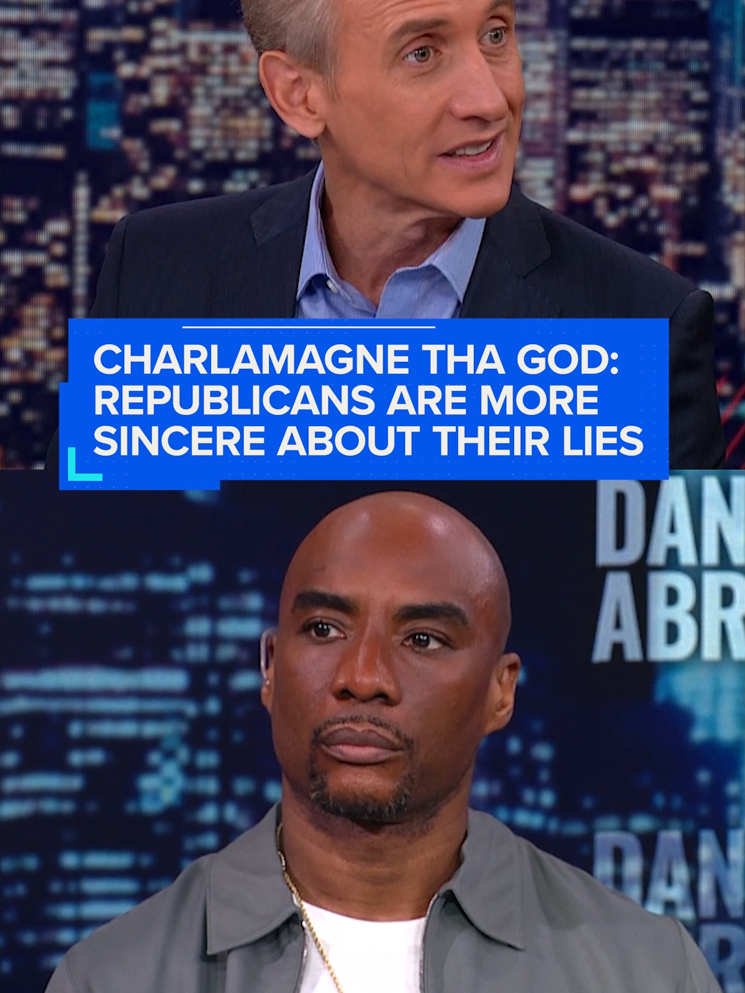 Charlamagne tha God told #DanAbramsLive that Republicans are more 