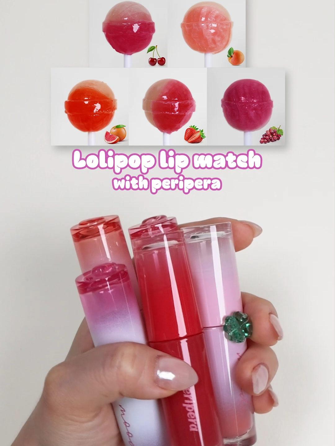 🍬🍭If you're looking for lip products that match the vibrant shade of a lollipop,here are a few lovely options! what’s your favorite? #fypシ #liptrend #lollipoplips #trend #trendy #trending #makeupblogger #lipgloss #liptint #lipstain #glowing #moisturizing #lipswatches #lollipopchallenge #lollipop #liptrend #makeupchallenge #tiktokchallenge #newtrendchallenge