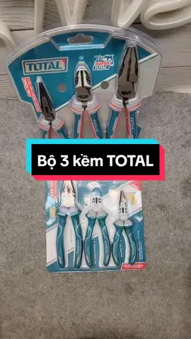 Bộ 3 kềm răng , cắt , nhọn TOTAL cho anh em sử dụng gia đình hay sài thợ nha #muasieutoc #tools #tiachop #totaltools 