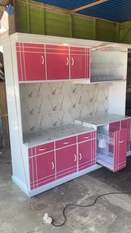 Alhamdulilah lemari dapur kombinasi putih pink yang super cantik hasil custom pelanggan dengan rak piring atas bawah, yg handak samaan bisa hub kita 082153512741 #fyp #fypage #fypシ゚viral #lemari #lemaridapur #dapurestetik #dapursederhana #dapurminimalis #masakdirumah #masakanrumahan #masakanindonesia #emak2hits #emak2hits #banjarpride #banjaragirl #banjarasongs #banjaraqueen #banjaratiktok #amuntai #amuntaibungas #amuntaipunya 