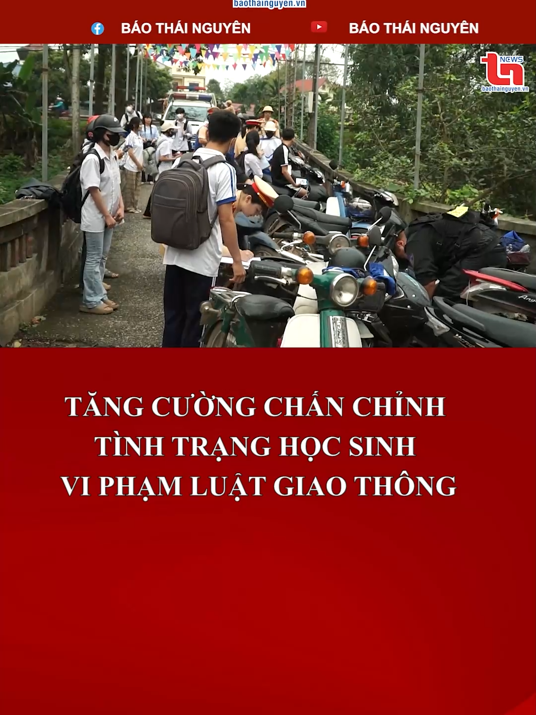 Tăng cường chấn chỉnh tình trạng học sinh vi phạm Luật Giao thông