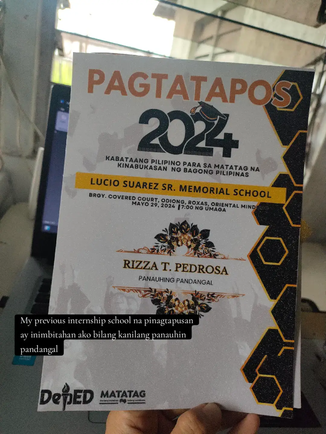 I will be forever grateful for this opportunity.  I never expected to be part of this momentous event. Congratulations, Kindergarten Graduates!  Congratulations rin sa lahat ng mga magsisipagtapos!  ***Comment down kung gusto niyo malaman kung saan ko nabili ang aking outfit, yay!  #fyp #guestspeaker #Guest Speaker Outfit For Graduation #Graduation Day Simple Makeup Look #graduation2024 