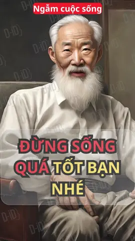 ĐỪNG SỐNG QUÁ TỐT BẠN NHÉ #châmngôncuộcsống #châmngôncuộcsốnghayvàýnghĩa #châmngôncuộcsốnghay #châmngôncuộcsốnghaynhất #châmngôncuộcsốngvềgiađình #châmngôncuộcsốngvợchồng #châmngôncuộcsốnggiađình #nghechâmngôncuộcsống #videochâmngôncuộcsống #nhữngcâuchâmngôncuộcsống #triếtlýcuộcsống #triếtlýcuộcsốnghaynhất #triếtlýcuộcsốngnghevàngẫm #triếtlýcuộcsốnghaynhấtmớinhất #triếtlýcuộcsốngvợchồng #triếtlýcuộcsốngmớinhất #triếtlýcuộcsốngvềtuổigià #triếtlýcuộcsốngvềphụnữ #shorts #shortvideo #subscribetomychannel #subscribeyoutube #subscribetomychannel #caunoihay #tamtrang #cuocsong 