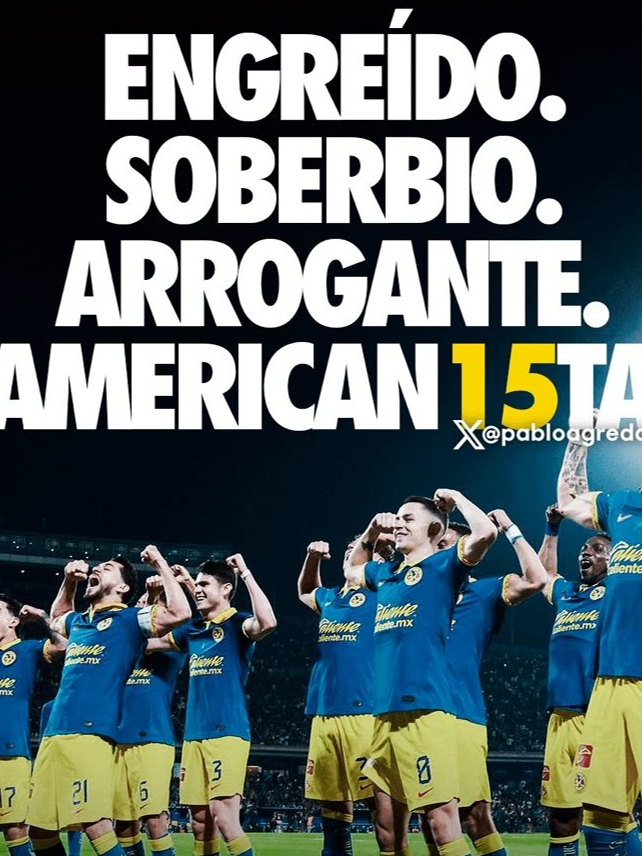 Asi se mostraron los 15 campeonatos del más grande ... ..... #elmasgrande #clubamerica #vamosporla16 #odiamemas #amamemas #grandeaunqueteduela #elmexxx #celebracion