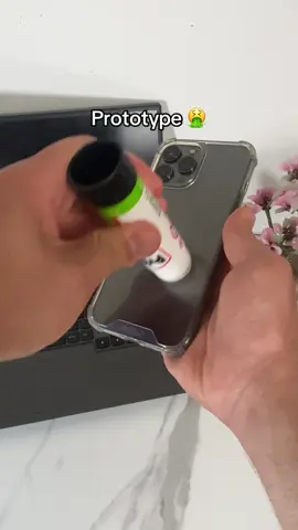 Prototype vs Product 😍 #phonecase #inkcase 