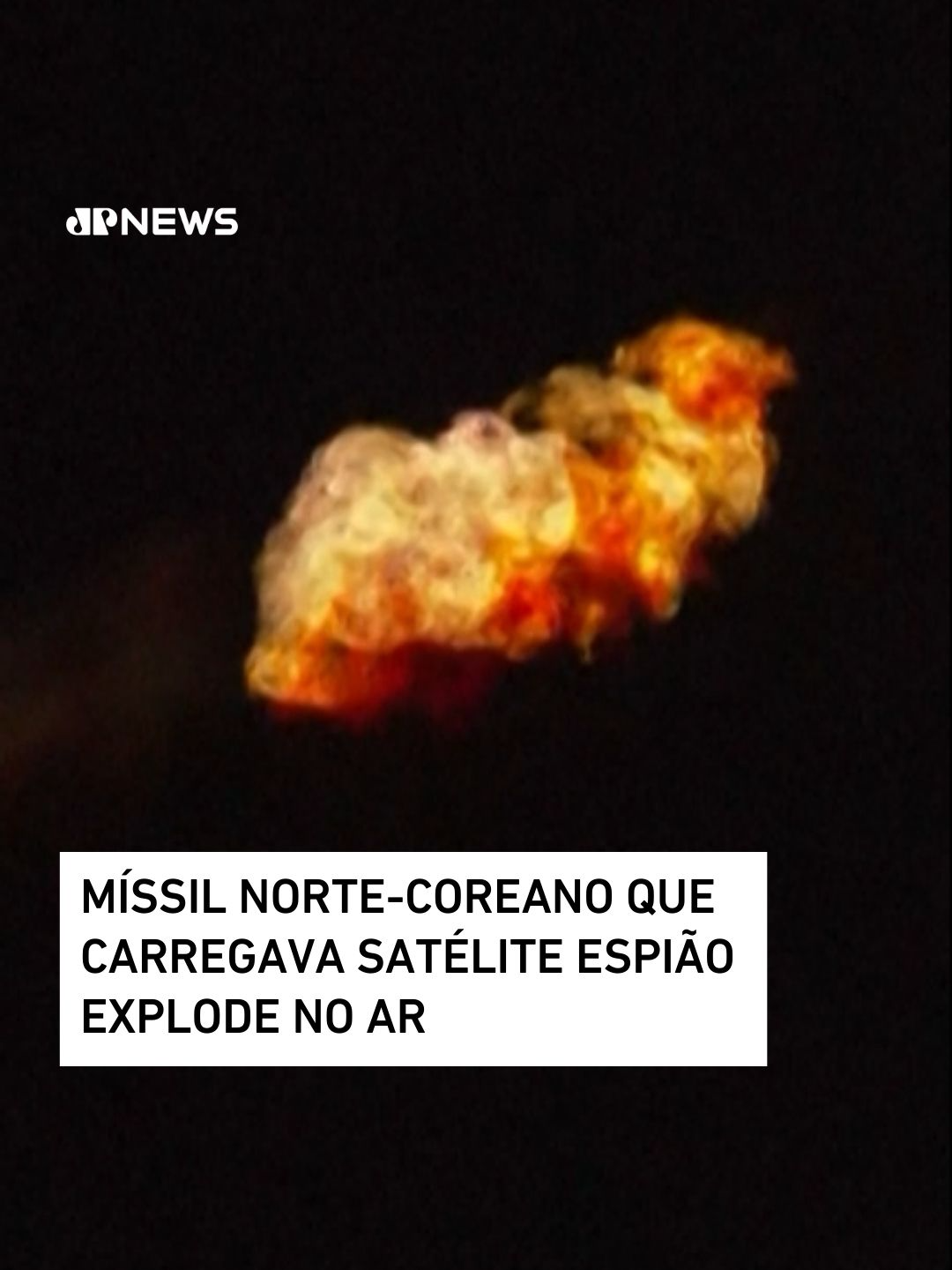 A Coreia do Norte anunciou, nesta segunda-feira (27), o fracasso de sua última tentativa de colocar em órbita um satélite espião, horas depois de o aviso de seu lançamento ter sido criticado por Coreia do Sul e Japão. O míssil que transportava o satélite espião Malligyong-1-1 