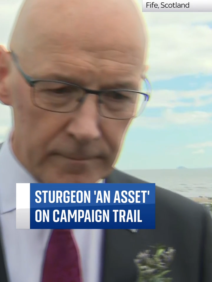 First Minister of Scotland John Swinney has told Sky News that Nicola Sturgeon will be 'an asset' on the campaign trail, despite the ongoing police investigation into the SNP's finances. Nicola Sturgeon's husband, Peter Murrell, was rearrested last month and charged in connection with the embezzlement of SNP funds amid a police probe into the funding and finances of the party. #NicolaSturgeon #JohnSwinney #SNP #Scotland #Politics