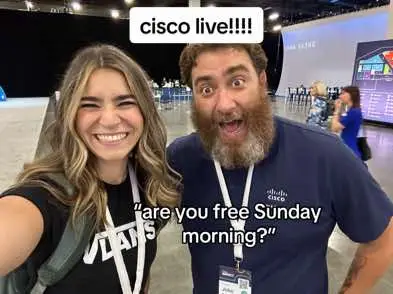 catch me with an espresso martini and my console cable at house of blues monday night  (Link in my bio for party deets) #networkengineering #informationtechnology #networkengineer #ciscolive #ciscolive2024 #techconference 