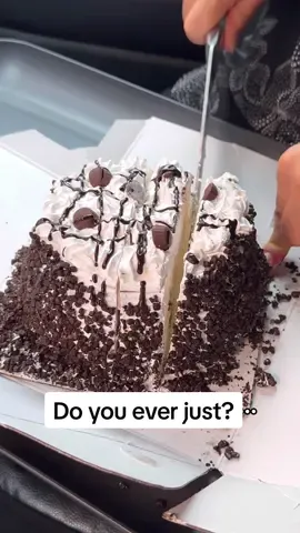 Do you ever just? #fyp #foryoupage #food #eating #mukbang #cake #icecream #chocolate #wings #chicken #ranch #oreo #relatable 