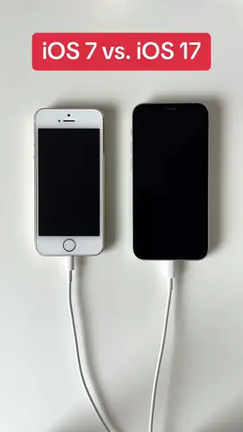 🎂10 Years: iOS 7 vs. iOS 17 Sound Comparison #iphone #technology 