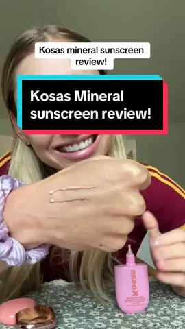 My intrusive thoughts won today… ##kosassunscreen##sunscreenreview##mineralsunscreen##sunscreenviral##sunscreen##spf