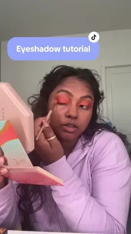 Replying to @Asha eyeshadow tutorial for this orange matte eyeshadow on brown skin ! Perfect for summer looks 😍 used the @Juvia’s Place olori 3 eyeshadow palette here #colorfuleyeshadow #eyeshadowtutorial #orangeeyeshadow 