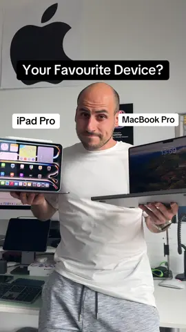 iPad Pro vs MacBook Pro?  Let's settle this once and for all! Are you team iPad Pro or MacBook Pro? Share it with us in the comments! #ipadpro #ipad #macbookpro #ipadvsmacbook #apple #macvsipad 