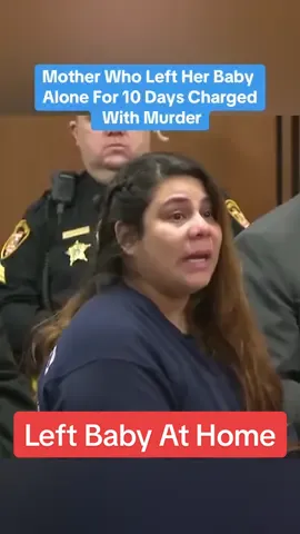 A Mother Who Left Her Toddler Alone For 10 Days While She Went On Vacation Has Been Jailed For Her Murder #court #prison #murder 